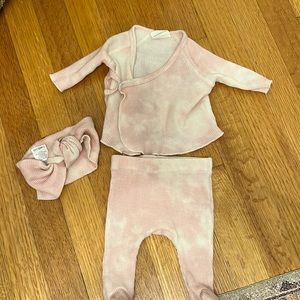 SpearmintLove waffle kimono set